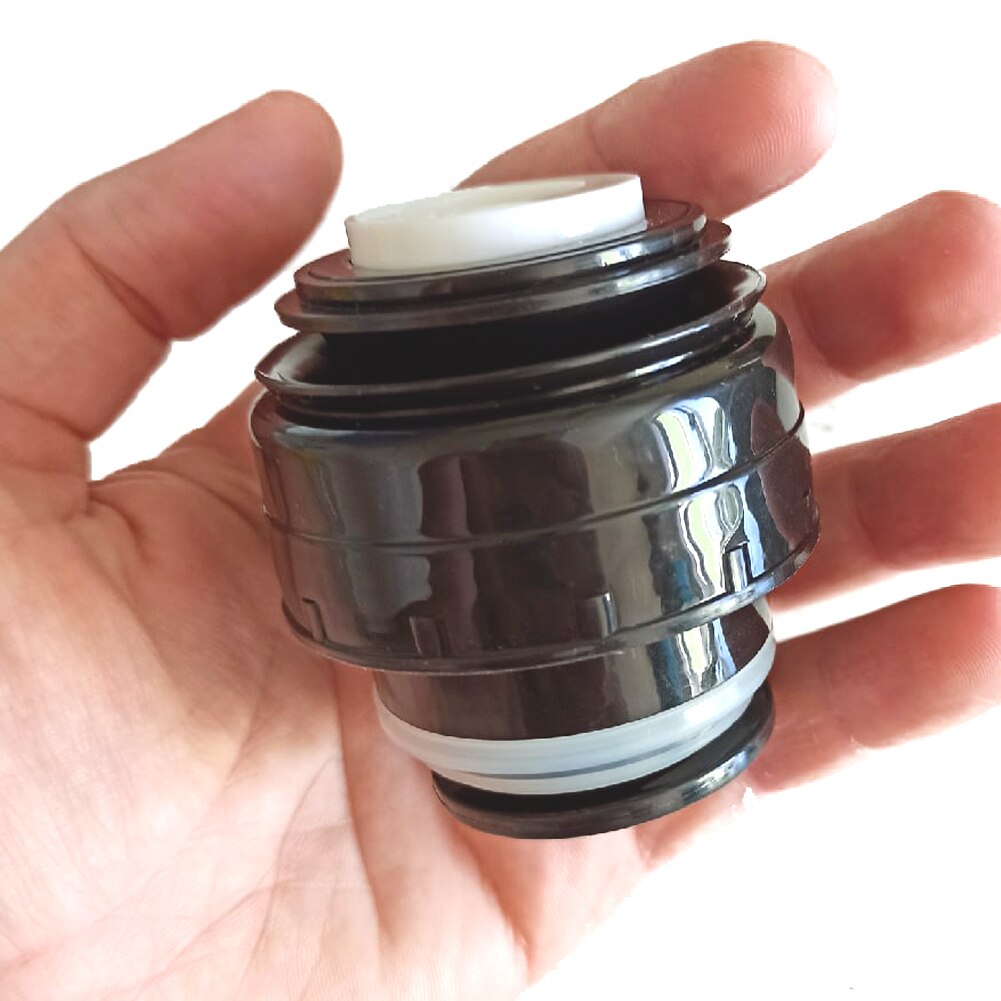 Termos de acero inoxidable, tapa de frasco de vacío, taza de viaje al aire libre, cubierta de termo de 5,2 cm, salida de taza, tapa de frasco de bala