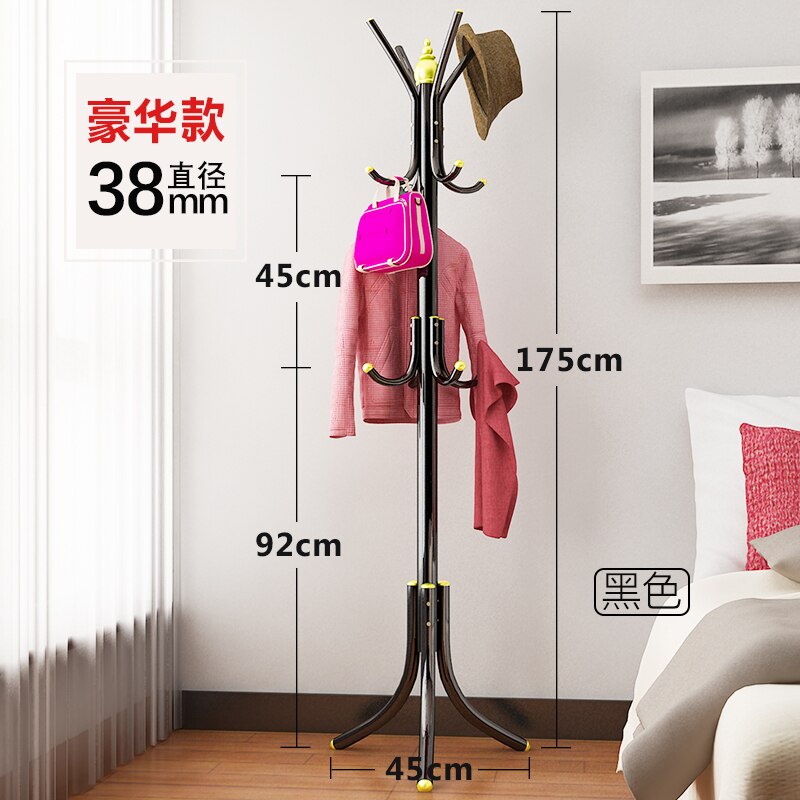 Floor Slaapkamer Kledingrek Kleren Rek Opbergrek Huishouden Eenvoudige Montage Economie