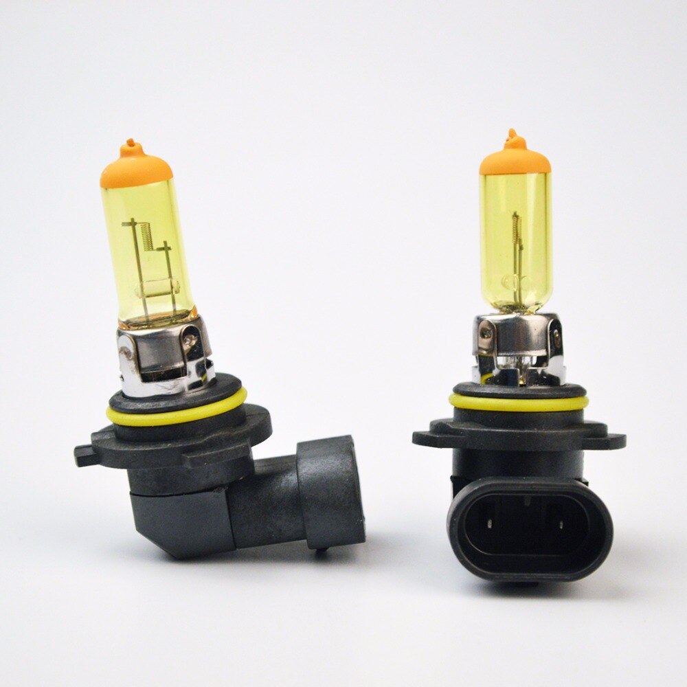 Flytop 1 stück HB4 9006 Gelb Halogenlampe 3000 karat 12 v 55 Watt P22d Auto Scheinwerfer Quarz Glas Auto lampe