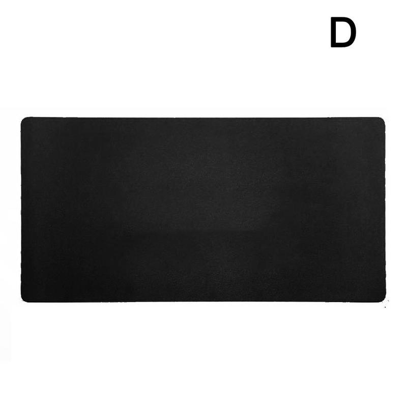 Groot Kantoor Computer Bureau Mat Tafel Toetsenbord Grote Muismat Wolvilt Laptop Kussen Bureau Antislip Mat Voor bureaus Studie Kamers: black