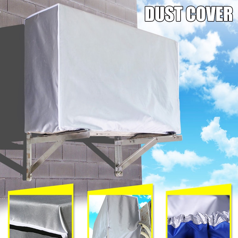 Airconditioner Cover Anti-Dust Anti-Sneeuw Waterdicht Zonneplek Conditioner Protectors Voor Outdoor GHS99