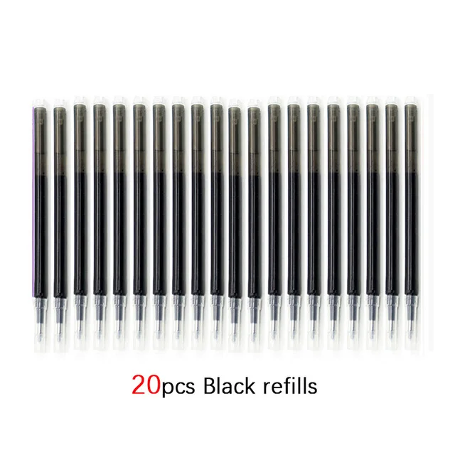 pilota Frixion penna impostato di penne gel cancellabili 0,5 mm Blu/nero/rosso Sostituibile Ricarica Studente Strumento di scrittura Forniture di cancelleria giapponese: Grigio chiaro