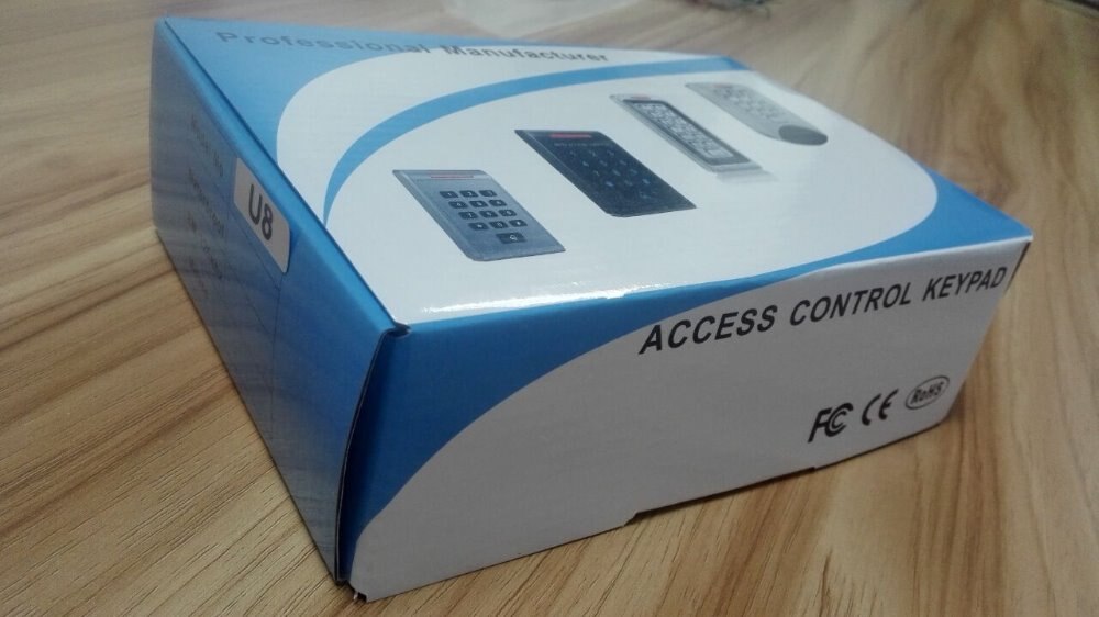 Waterproof RFID Access Controller comes with two master cards and IR Remote Control