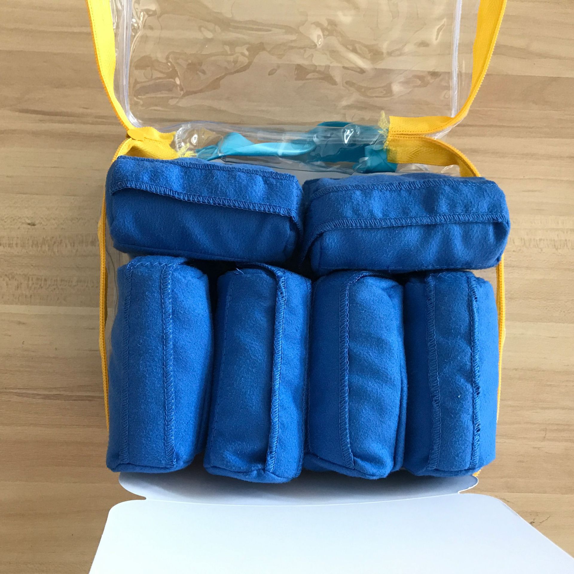 8/12pcs Hair Rollers Sleep Styler Kit Long Cotton Curlers DIY Magic Hair Dressing Charming Hairstyle Styling Tool Kit Blue Color: 12 PCS dark blue S