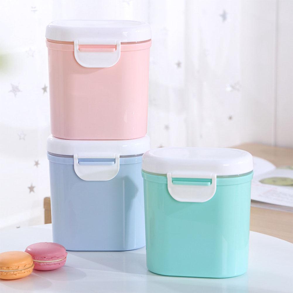 Kuulee Baby Formula Milk Storage Large Capacity Baby Milk Powder Can Airtight Storage Box Barrel Feeding Box for Kids Food Conta