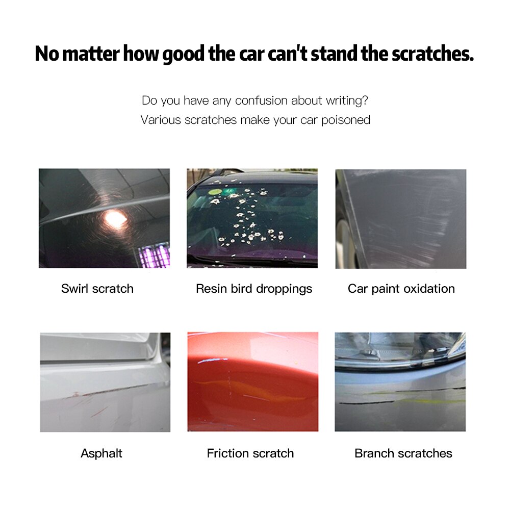 Auto Scratch Remover Doek Verf Krassen Verwijderen Auto Kras Reparatie Kit Voor Repareren Auto Licht Verf Krassen Remover