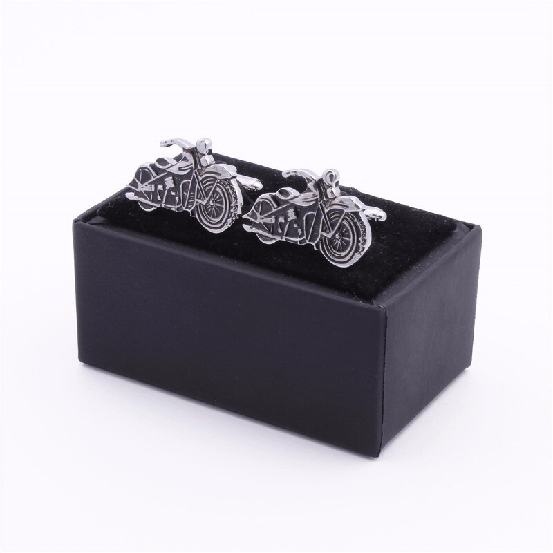HAWSON Motocicleta Motor Abotoaduras Preto Fosco Jóias Cuff links para o Namorado Frete Grátis