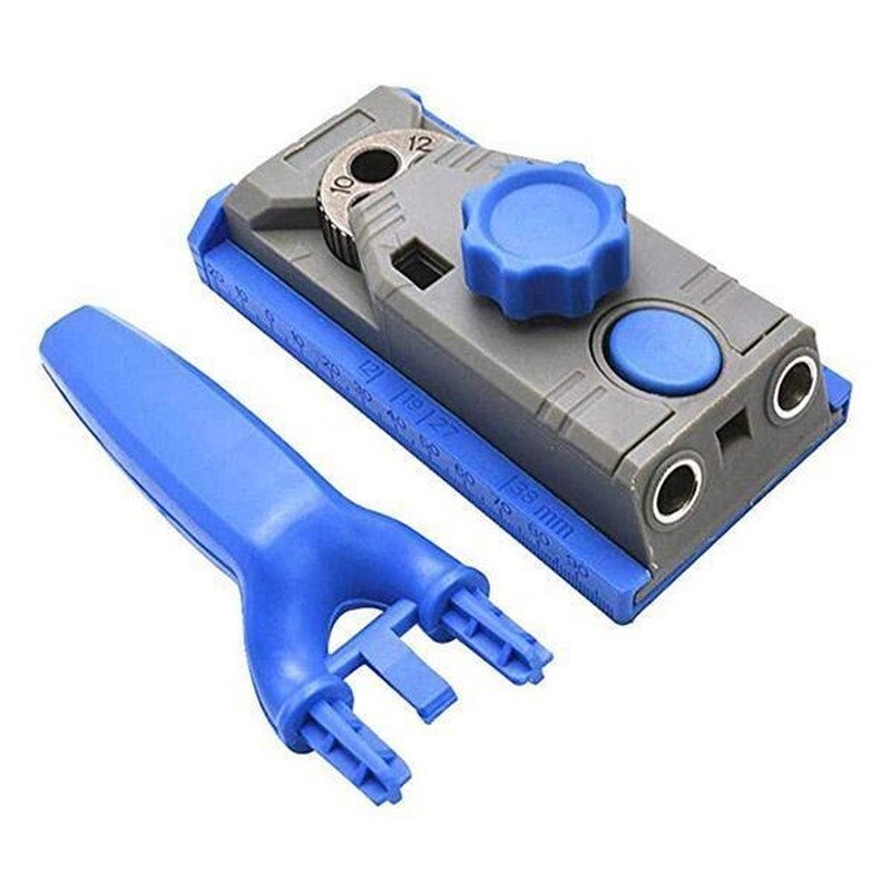 2 In 1 Pocket Hole Jig Pin Jig Woodworking Positioner Pin Jig Drilling Guide Woodworking Accessories