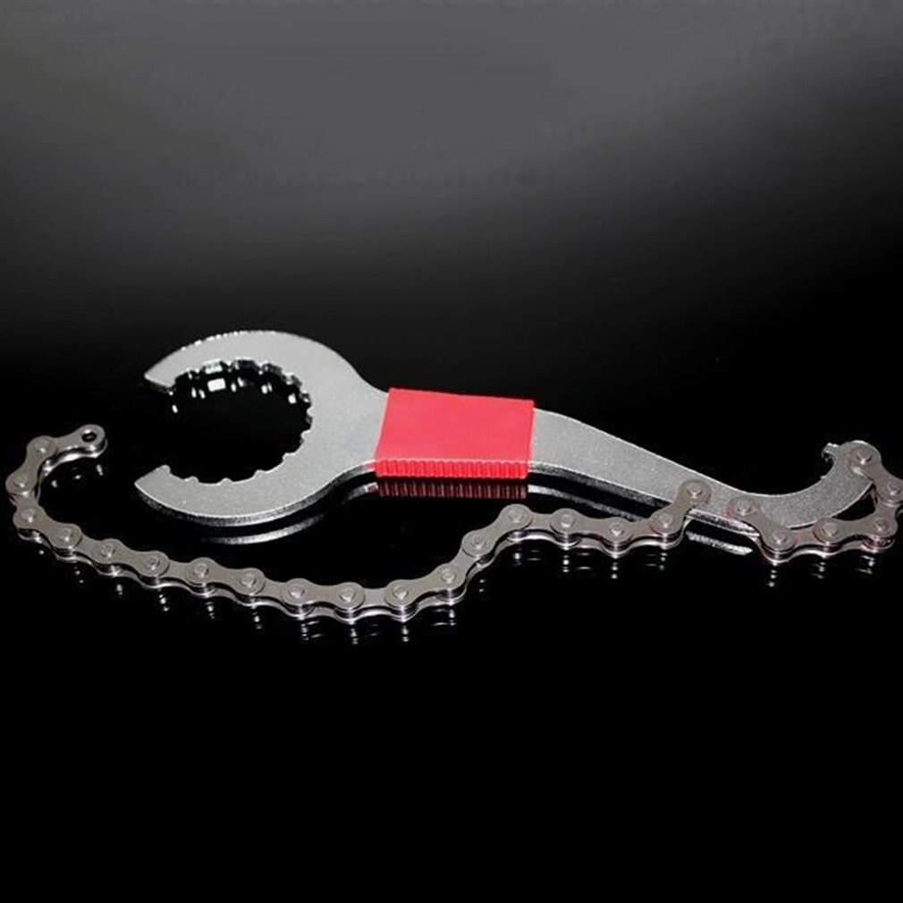 3 In 1 Bike Kettingzweep Trapas Freewheel Wrench Repair Remover Tool Chain Demontage Wrench Fiets Reparatie Tool