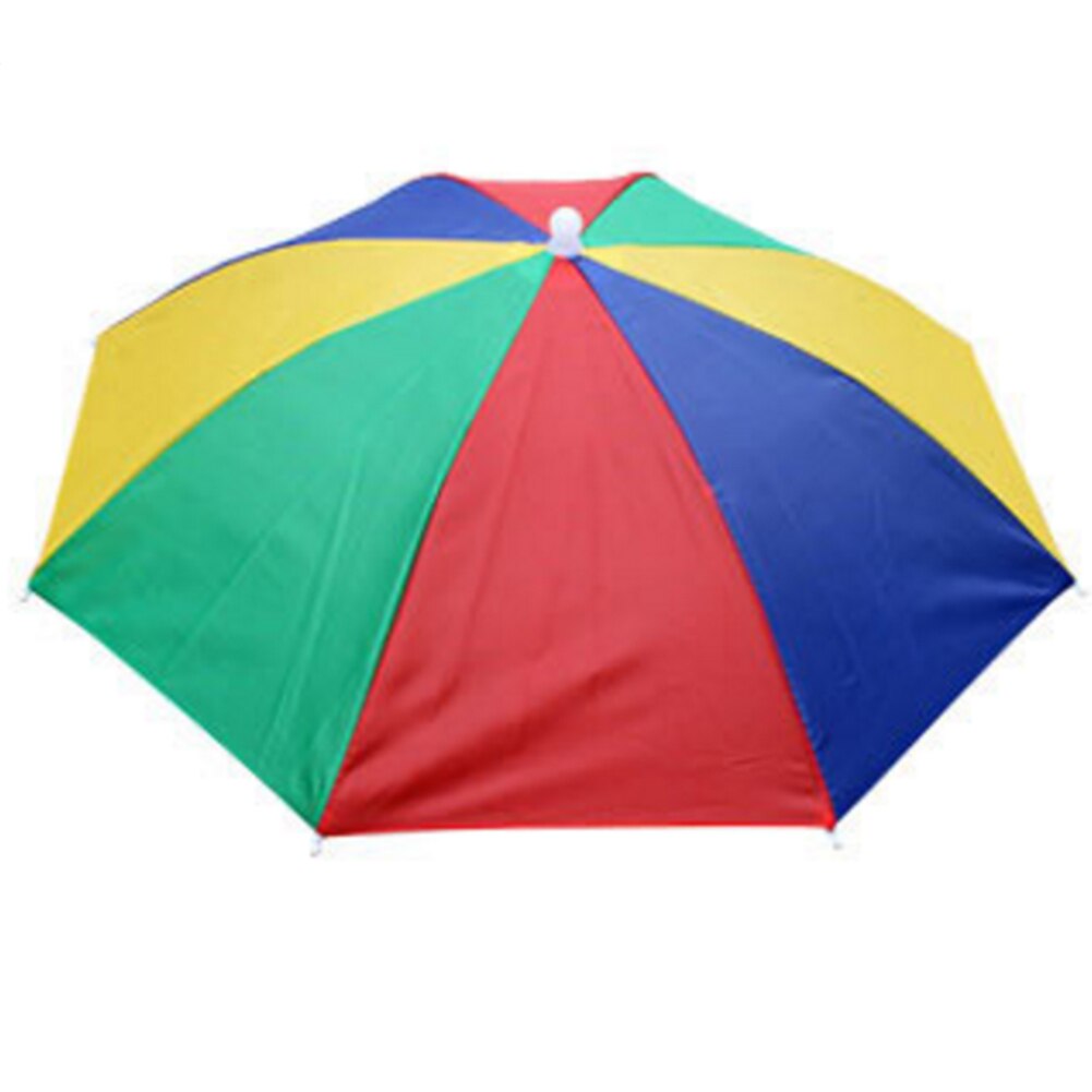 Faltbare Headwear Anti-uv Schatten freundlicher Regenschirm Sonnenschirm Camping Headwear Regenschirm Hütte Kappe: 1
