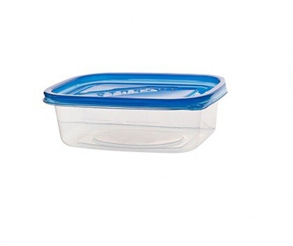 5pcs Disposable Lunch Box with Lid Thickened Sealed Food Grade PP Plastic Material Convenient Lunch Box Takeaway Packaging Box: Square 1000ml