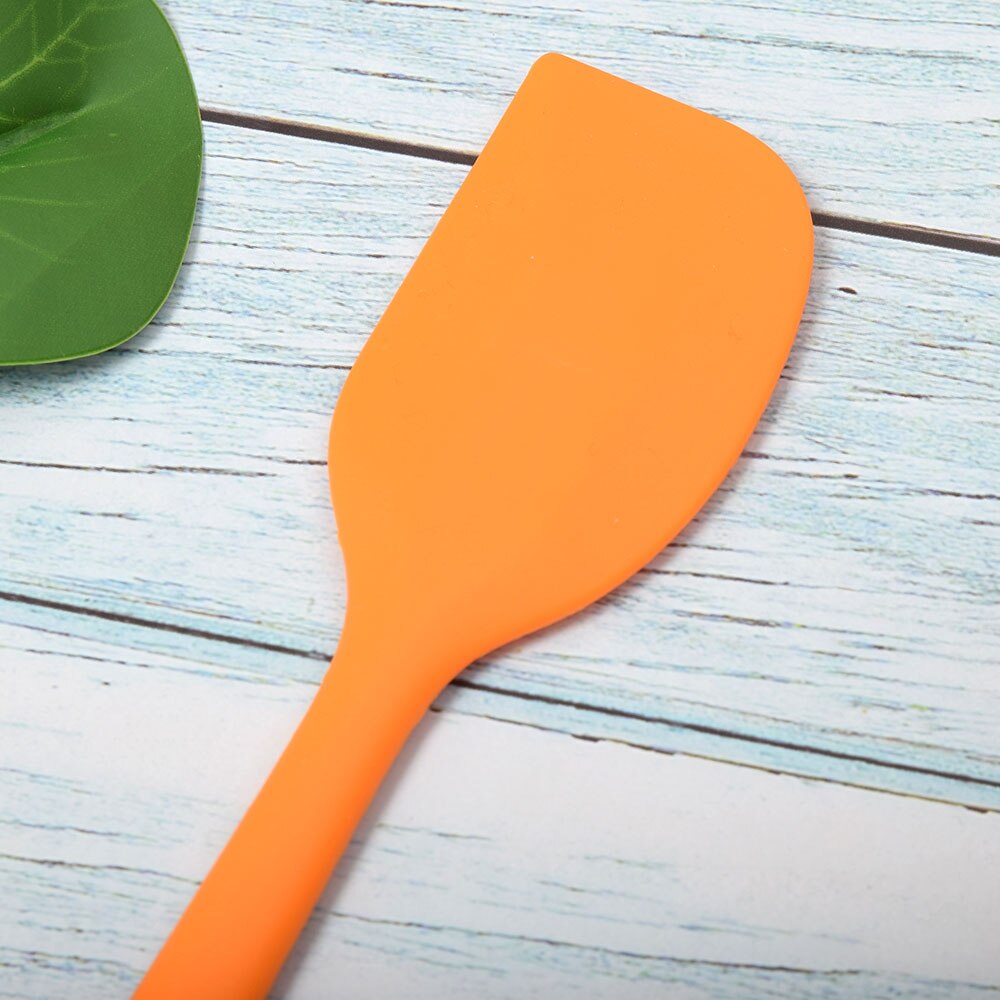 Baking Scraper Spatula Cake Non Stick Silicone Spatula Spoon High Heat Resistant Kitchen Scraper For Baking Roasting Turkey