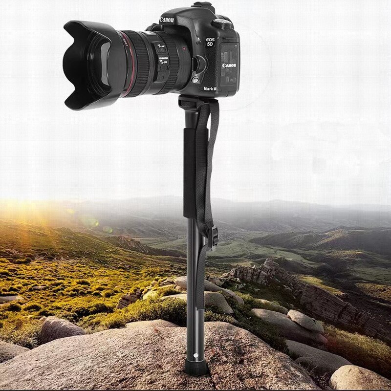 YUNTENG 218 Monopod Selfie Stick Stand Mountaineering Bracket for SLR Mirrorless Camera Mobile Phone Outdoor Travel Accessories