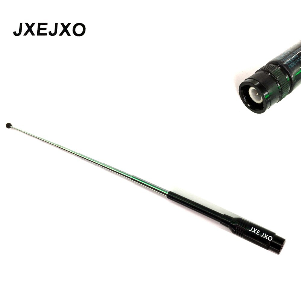 JXEJXO For Diamond RH775 BNC VHF/UHF Dual Band Antenna For KENWOOD ICOM For IC-V8 IC-V80 IC-V82 IC-V85 TK308 TK320 RH-775