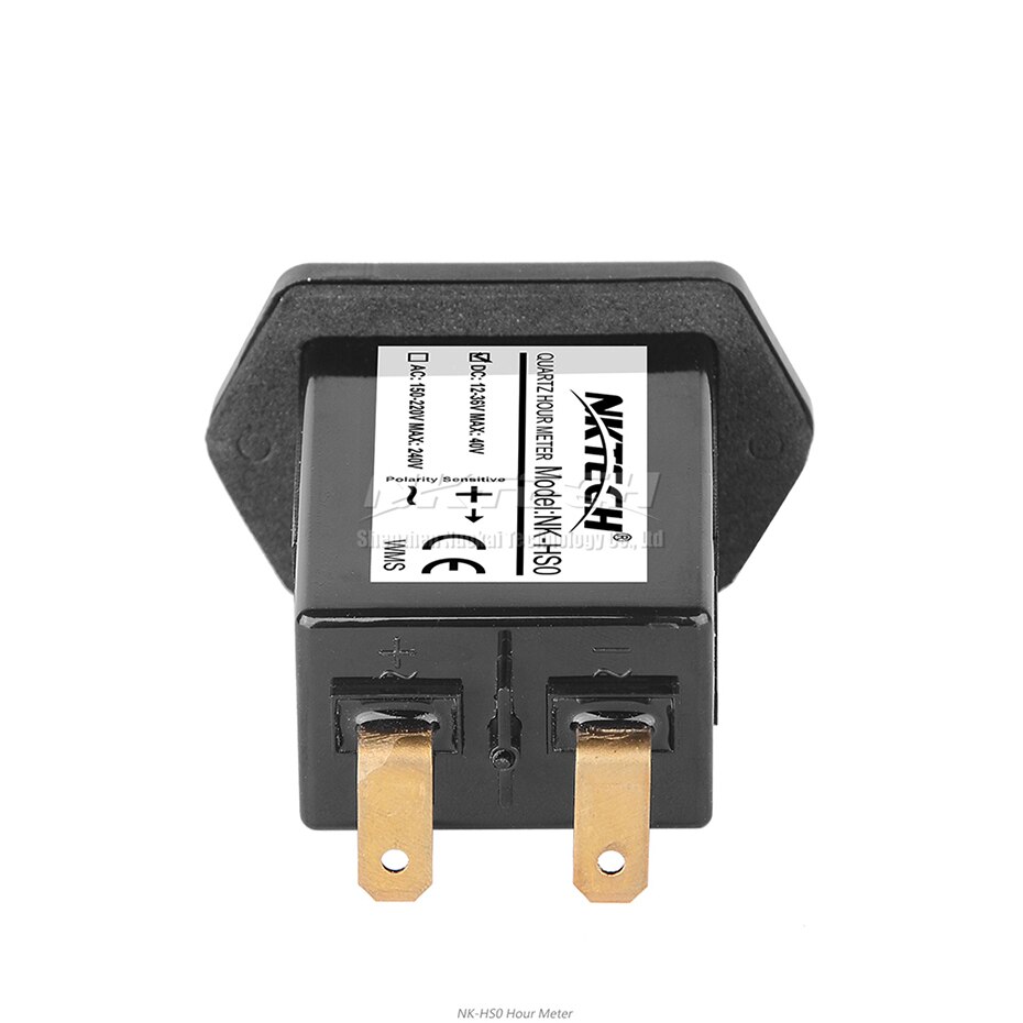 NKTECH de cuarzo hora metros NK-HS0 NK-HS1 contador medidor para barcos generador coche camión motocicleta Marine Motor de moto de nieve de césped