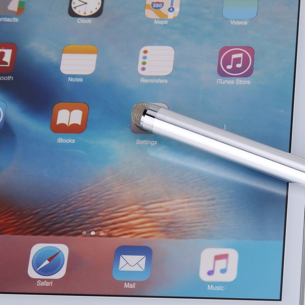 1 pièces universel métal Mini stylet tactile capacitif pour téléphone tablette ordinateur portable/appareils à écran tactile capacitif