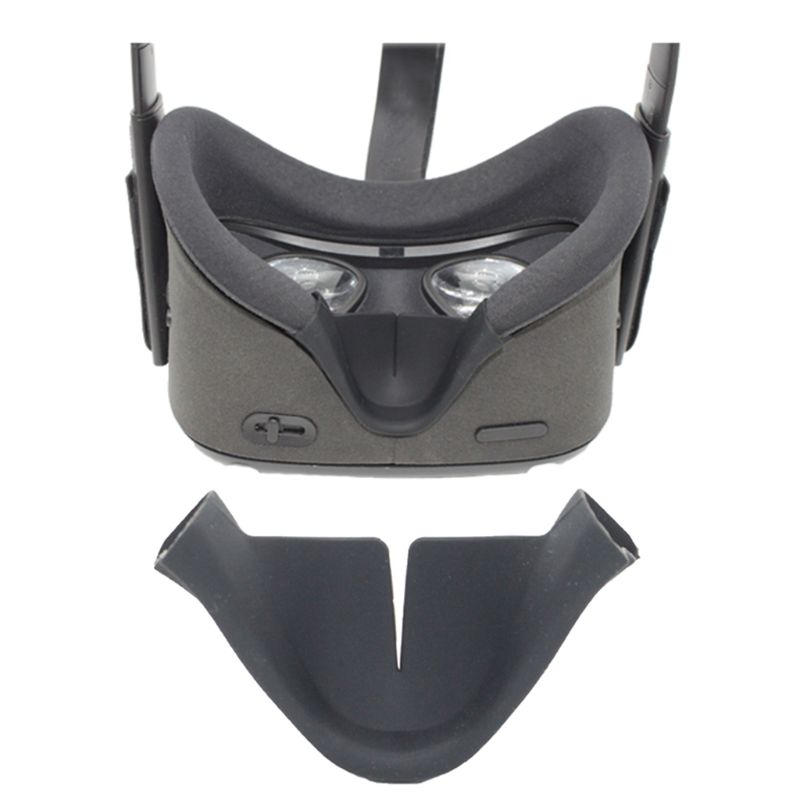 Black Nose Pad Shading Cover Eye Mask VR Headset Support Holder for Oculus Quest