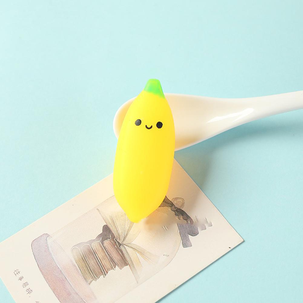 13 Styels Cute Fruit Series Anti-stress Squeeze Toys Mini Soft Silicone Animal Hand Squeeze Music Antistress Decompression Toy