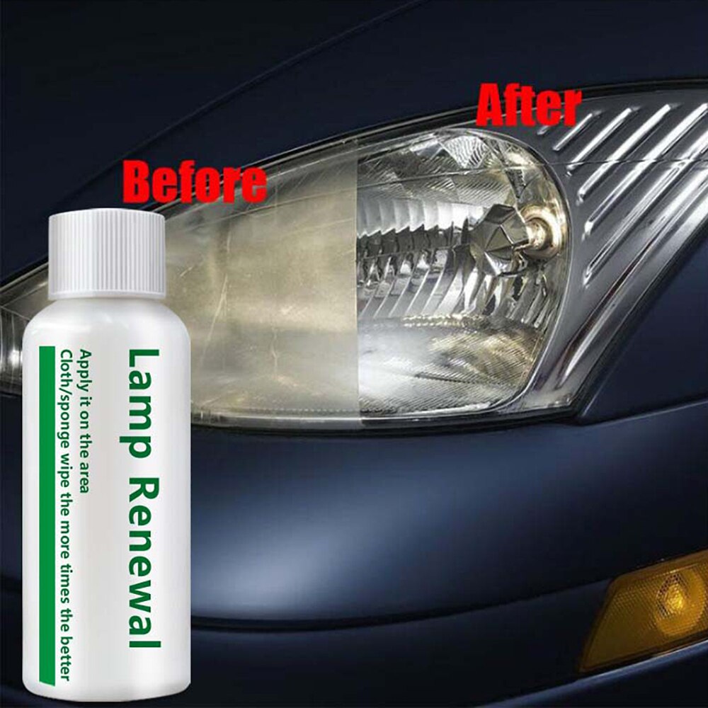 Liquid Lamp Retreading Agent Car Maintenance 20/50ml Polishing Coat Lamp Renovation Car Headlight Restoration