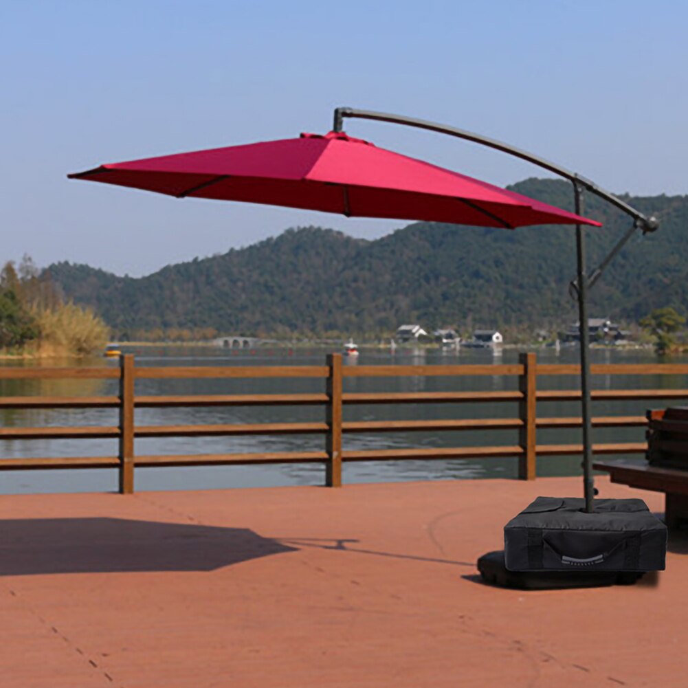 Outdoor Umbrella Base Weight Bag Weatherproof Umbrella Heavy Duty Sand Bags Stand Base For Home Hotel Use