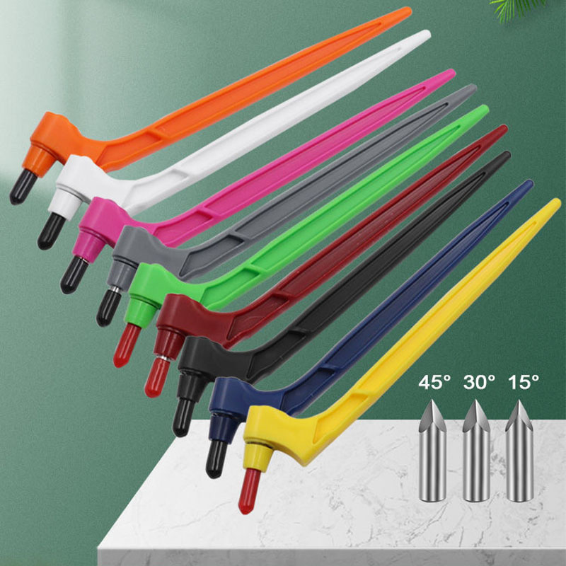 Handwerk Schneiden Werkzeuge 360 Rotierenden Klinge Papier-Cutter 3 Carving Messer Klingen Schneiden Stift DIY Kunst Verschleiß-breiter kunst Schneiden Werkzeuge