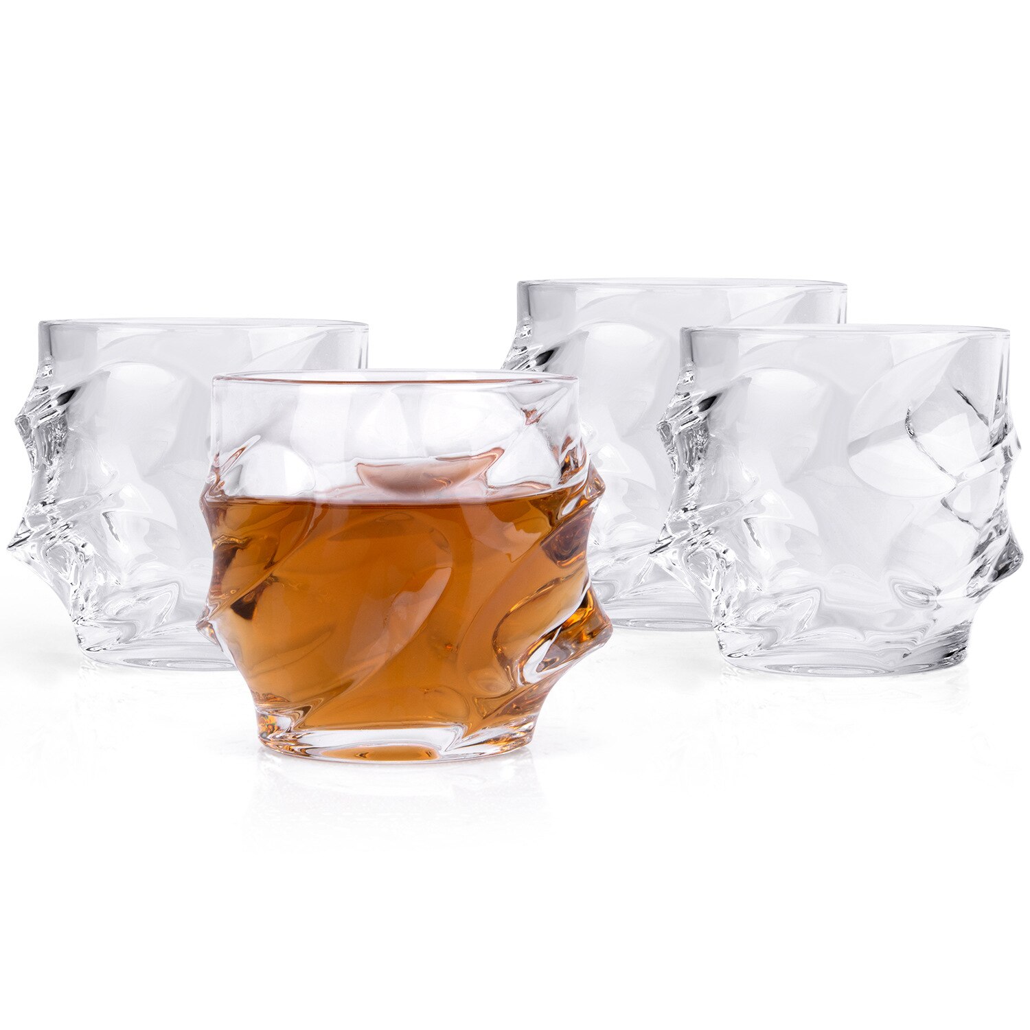 Kristallglas utländskt vinglas brandy spritglas familj whiskyglasuppsättning dubbel vägg glas kopp: Vin kopp set