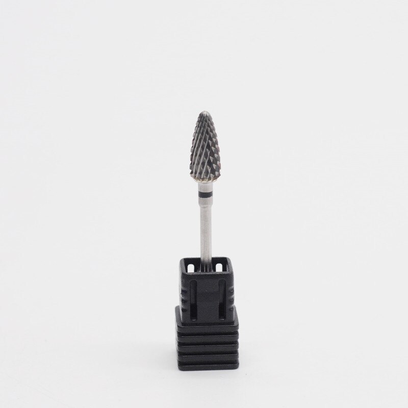 Fresas de laboratorio de dentista, máquina de brocas de carburo de tungsteno, cortador de uñas, lima de uñas, broca de carburo de manicura: 1Pcs A