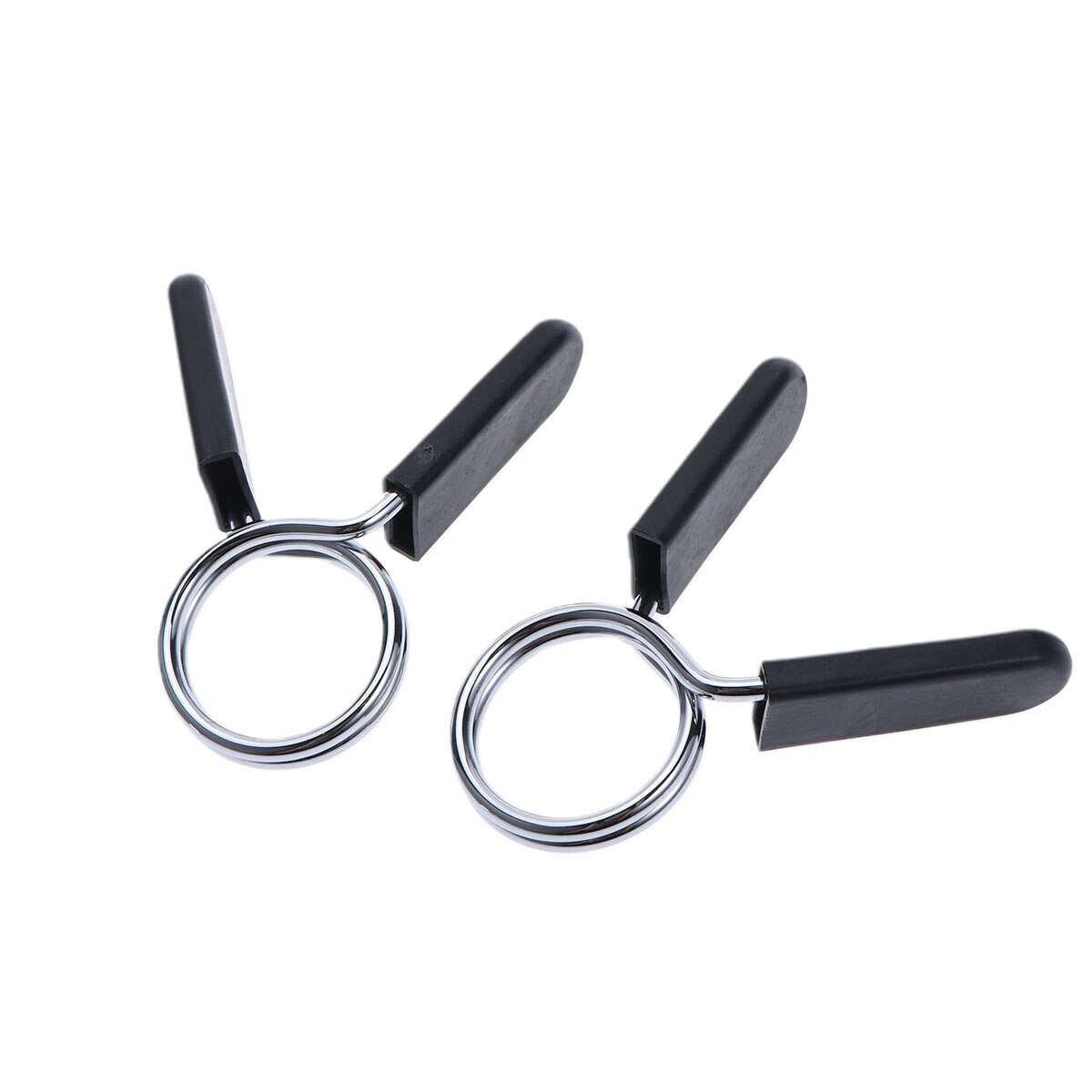 4 Uds. Mancuernas de 28mm, pinzas para mancuernas, collarines con Clip de resorte para levantamiento de pesas, ajuste cruzado, levantamiento de pesas, gimnasio