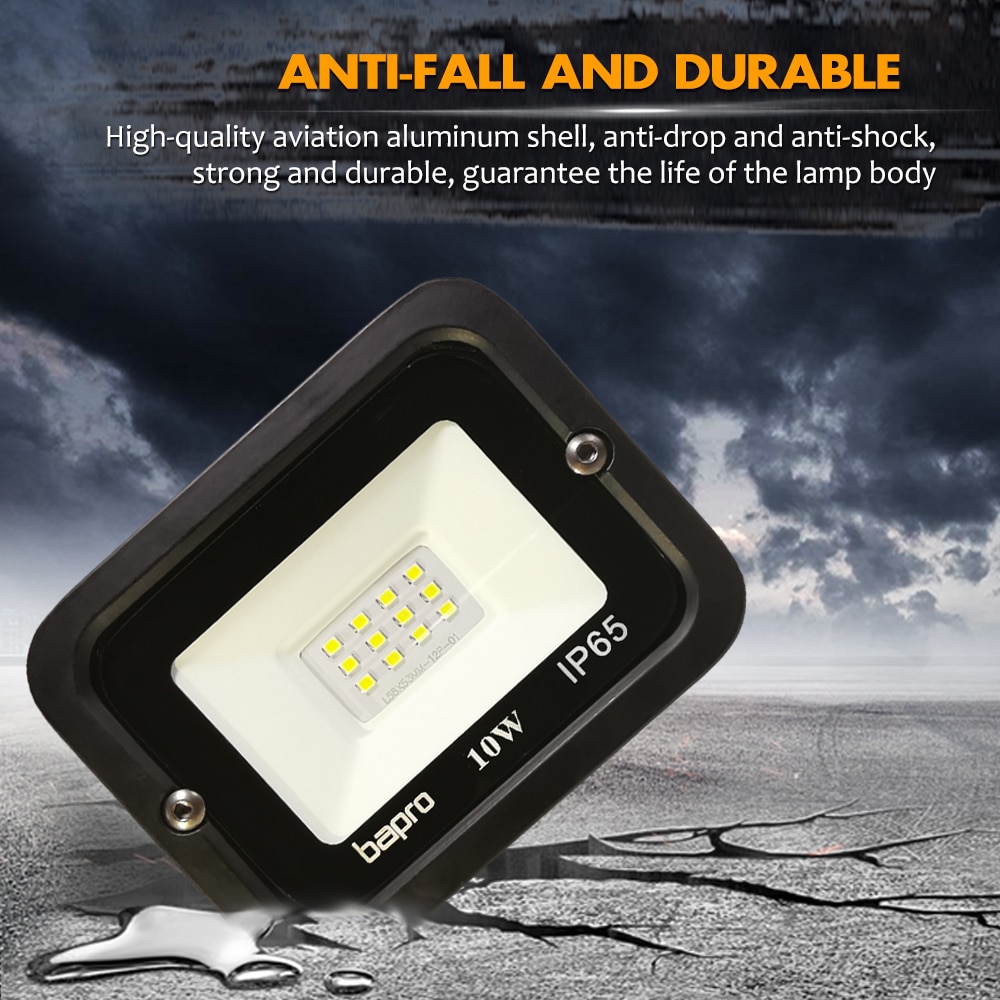 10W LED Flood Light Foco Led Exterior Ip65 Waterproof of Floodlights AC220V Led Reflector Holofote Spotlight Outdoor Lighting