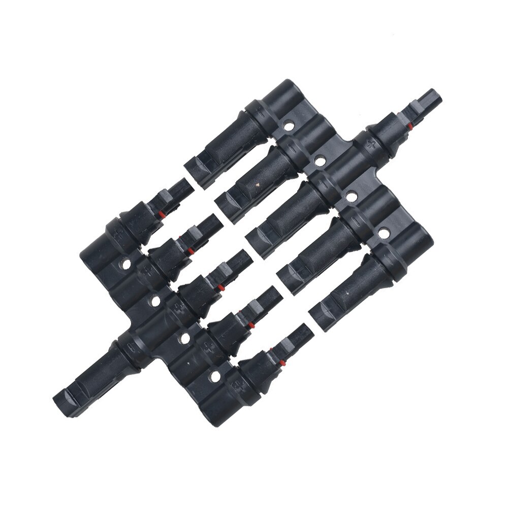 home solar panel kit accessories waterproof durable solar connector: 5 in 1