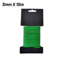 Liens torsadés souples multi-usages pour jardin, fil d'attache pour plantes, tuyau d'eau à Support solide, 2/2.5/3mm: 3mm 10m