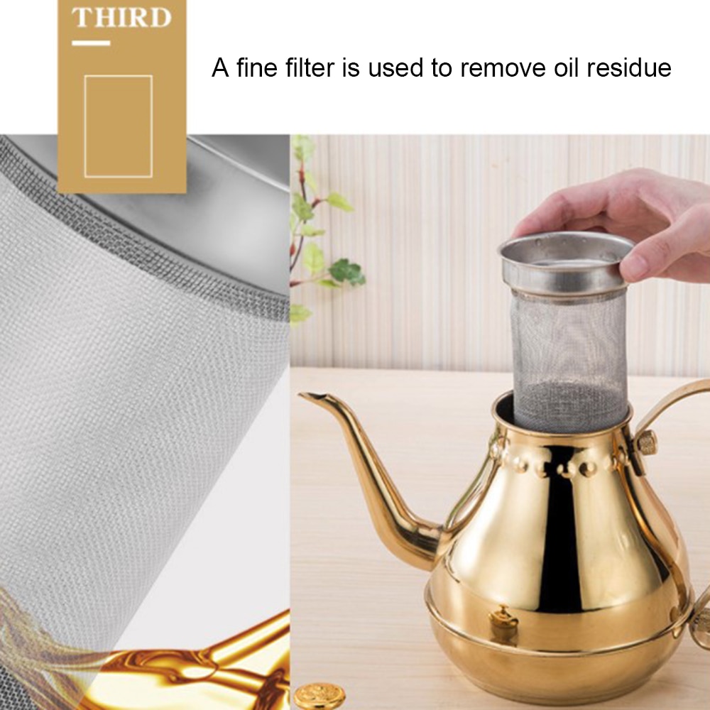 Coffee Maker Press Mini Coffee Maker 1.2L/1.8L Stainless Steel Long Mouth Pot Milk Teapot Kitchen Tool Percolators Coffee Pot