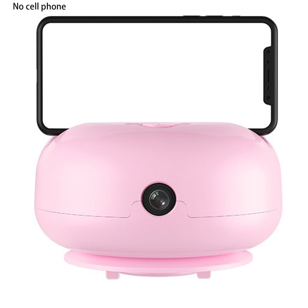 360-gradi Intelligente di Follow-up Ptz Viso Inseguimento di Oggetto di Riconoscimento Intelligente In Tempo Reale Ptz Supporto Del Telefono Mobile Con Lunghi la Durata della batteria: WHITE