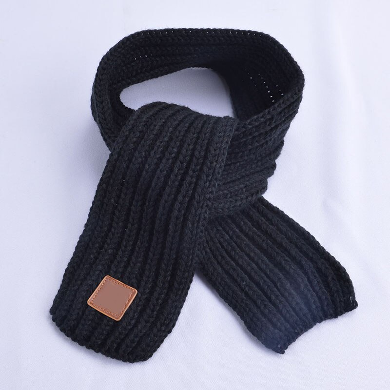 Foulard bébé, mignon, écharpe, pour cou, couleur unie, pour garçons et filles