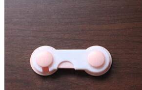 Candados de seguridad para cajones y armarios de bebé, cierres para frigorífico, bloqueadores de muebles, puertas para niños, cerradura de seguridad para niños pequeños, 4 Uds.: 4 PC Pink