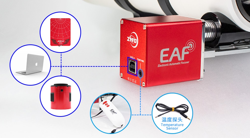 ZWO Standard Electronic Automatic Focuser (EAF) - EAF-S ZWO EAF-5V C11 C14 C8 C925