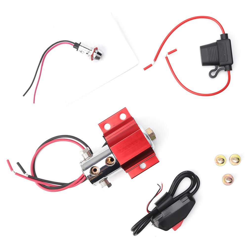 CARCHET 12-16V Brake Line Lock Kit Brake Control Valve Mountain Bracket Hydraulic Brake Line Park Lock Bracket Pressure Bracket