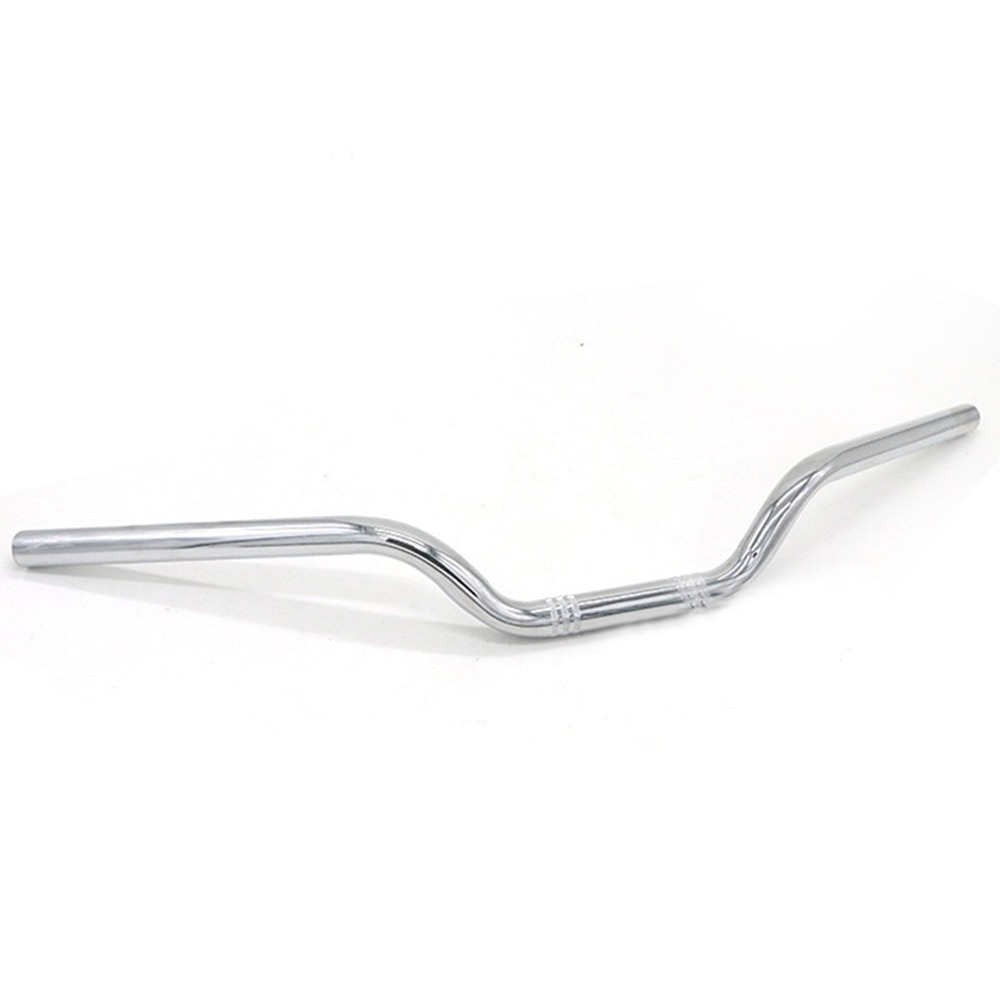 Motorsykkel styre 22mm jern håndtak 7/8 "vintage metall refit styret høy høy retro drag bar cruiser bobber chopper
