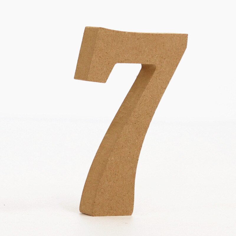 DIY 10cm Wood Color Letters Alphabet Word Letter Art Crafts Free Standing Name Party Wedding Home Decor Year Surprise