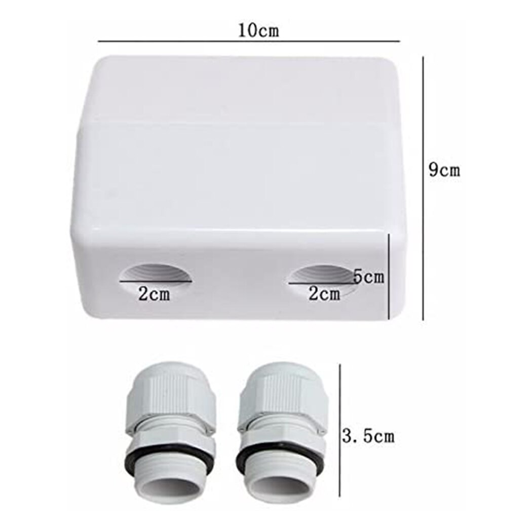 Roof Cable Gland Box Panels Double Cable Waterproof Supplies Accessories