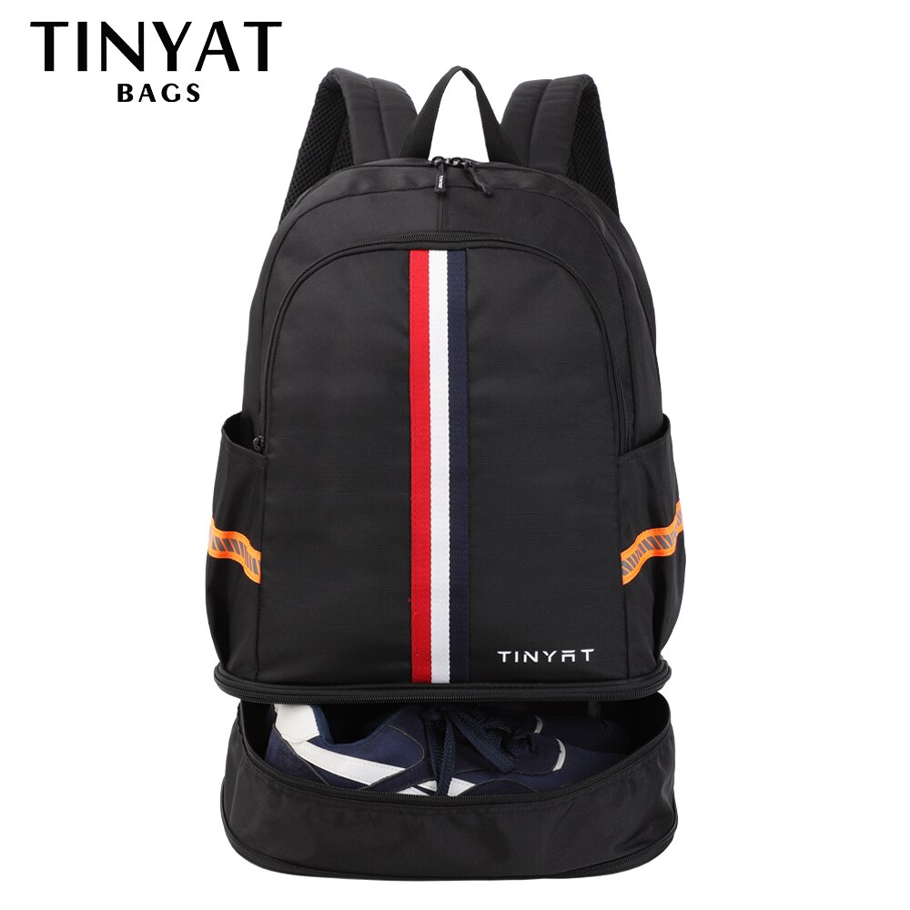 TINYTA Men&#39;s backpack Sports backpack Shoes Bag Women‘s’ Yoga bag Fitness Backpack Foldable School Backpack Travel Mochila