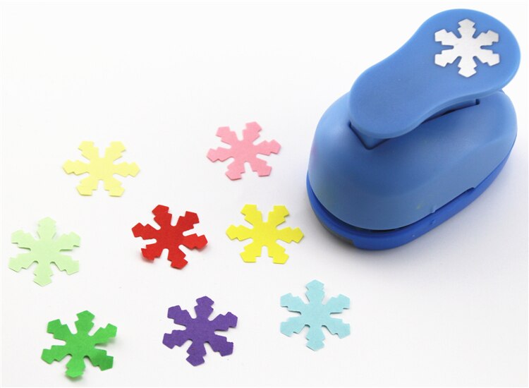 freeship 25mm snowflake paper cutter craft perfurador cutter scrapbooking paper punch for kids furador diy puncher R340