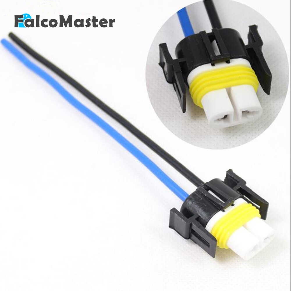 H11 Base Car Headlight Ceramic Socket H8 Auto Bulb socket wiring harness Plug