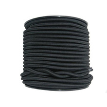 3 meter * Sterke Elastische Bungee Touw Zwart Wit Shock Cord Stretch String Voor Reparatie, buiten 6mm Elastische SJD03