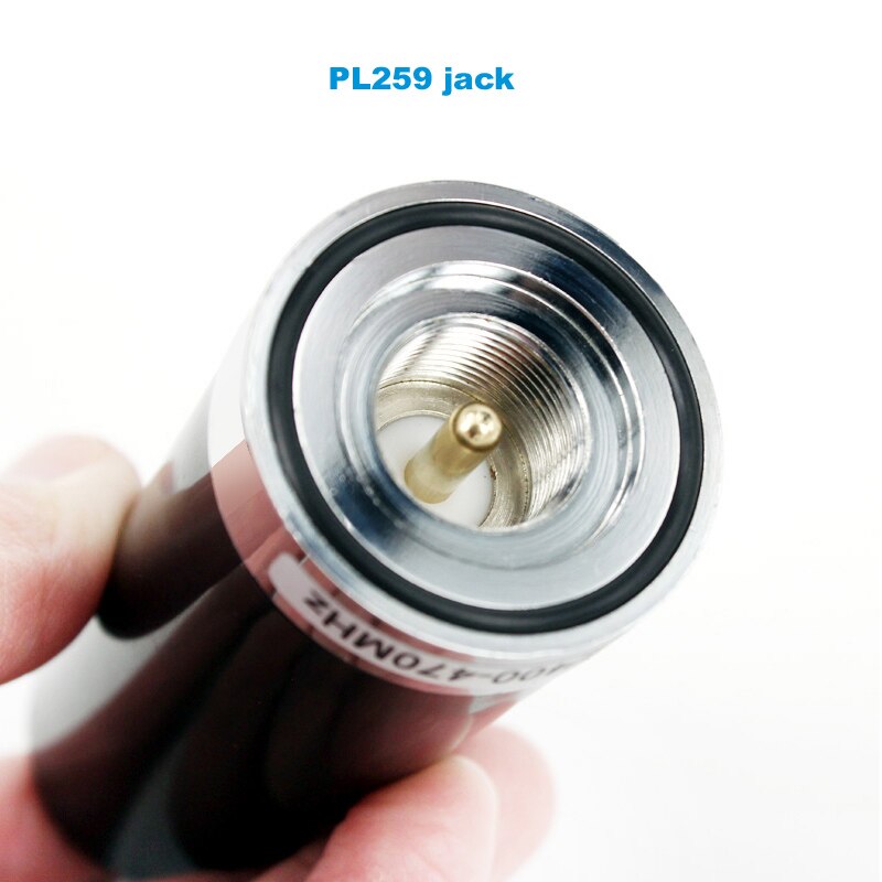 ottavino Cannone UHF VHF doppio gruppo musicale 400-470 Mhz e 136-174 MHZ antenna per auto mobile Radio auto Walkie talkie