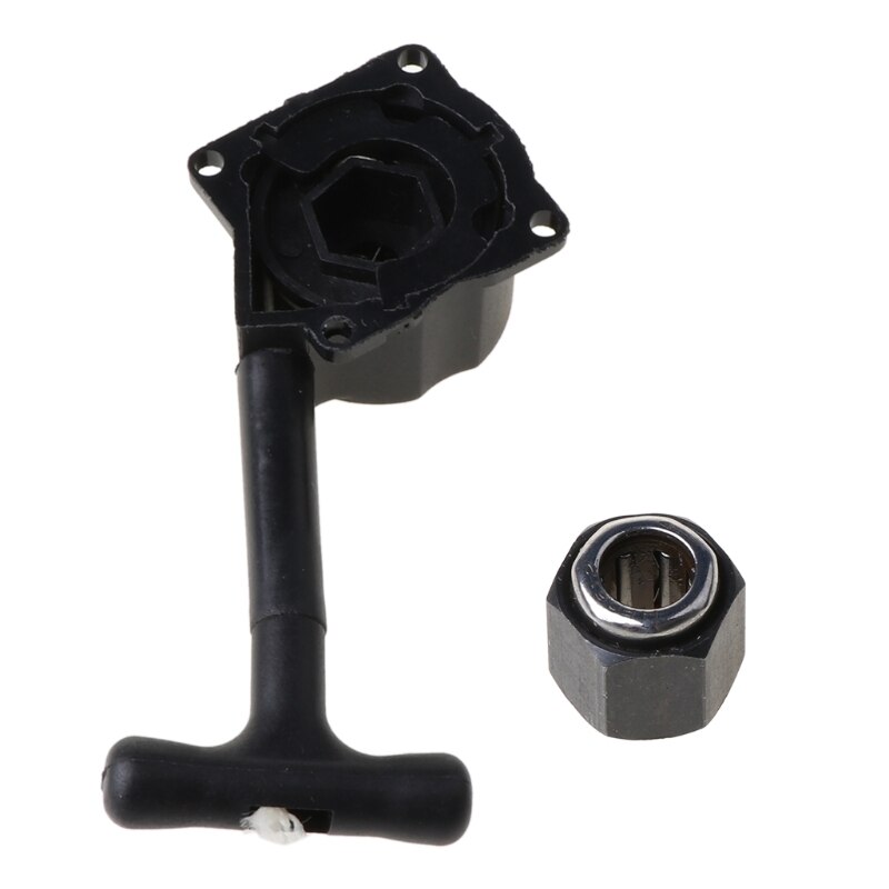 Drag start rekyl start kit för rc bil 1/10 r025 r020 hsp 18 nitro vertex vx motortillbehör