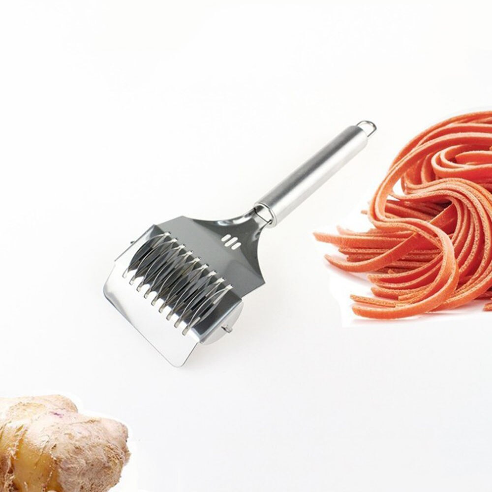 Robust manuel spaghetti maker rustfrit stål noodle cutter værktøj pasta maker