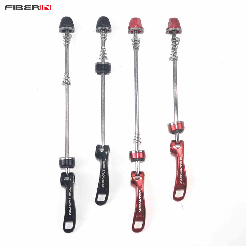 1 Pair Bicycle Skewers Ultralight Quick Release for MTB Road Bike Novatec QR