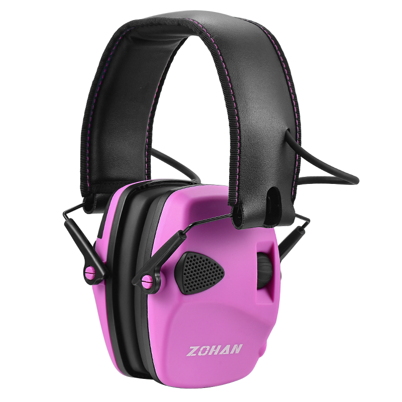 ZOHAN – casque antibruit électronique pour prise de vue, réduction Active du bruit, Protection auditive avec Amplification sonore 4X: Jaune clair