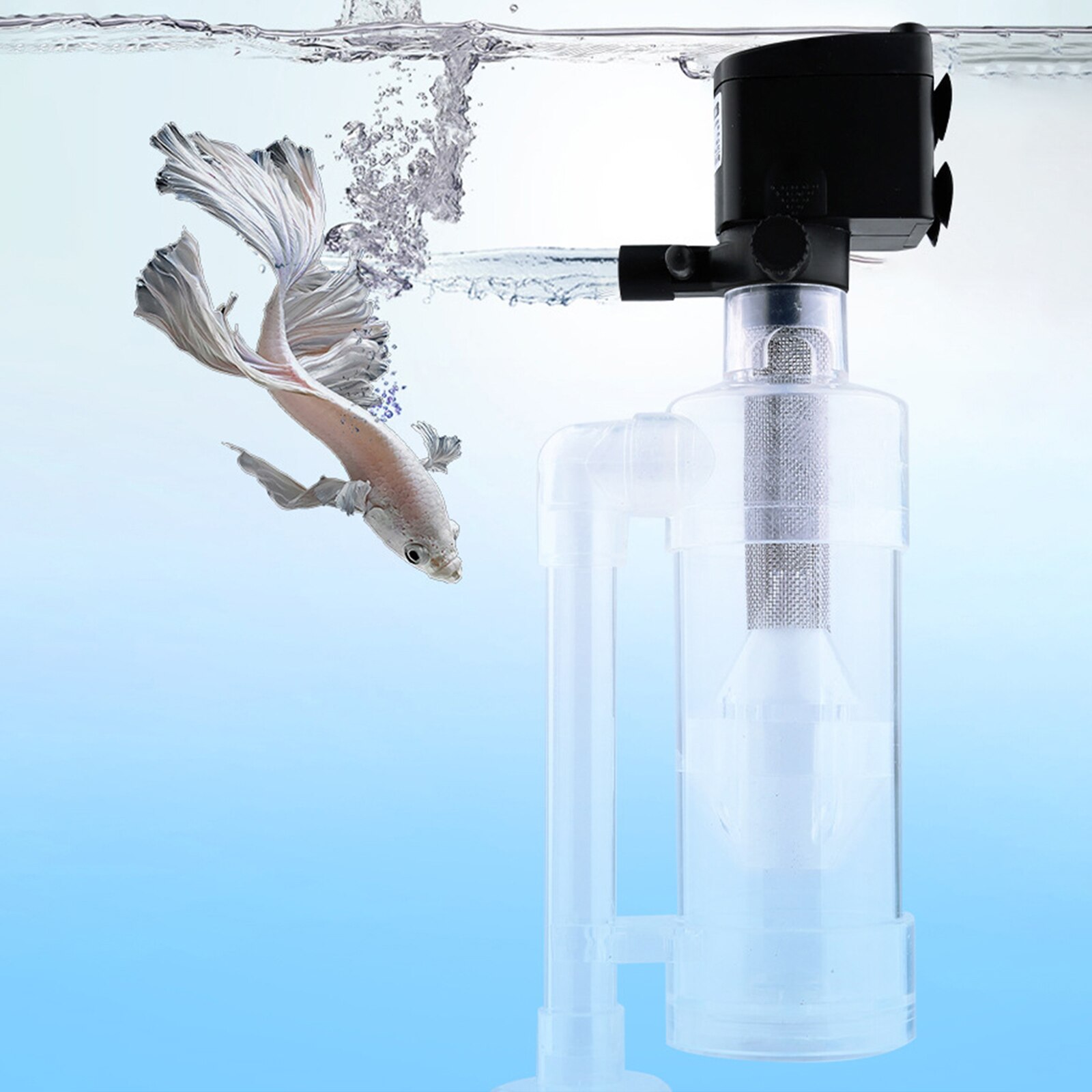 Aquarium Fishing Toilet Automatic Fishing Poop Suction Separator 60cm